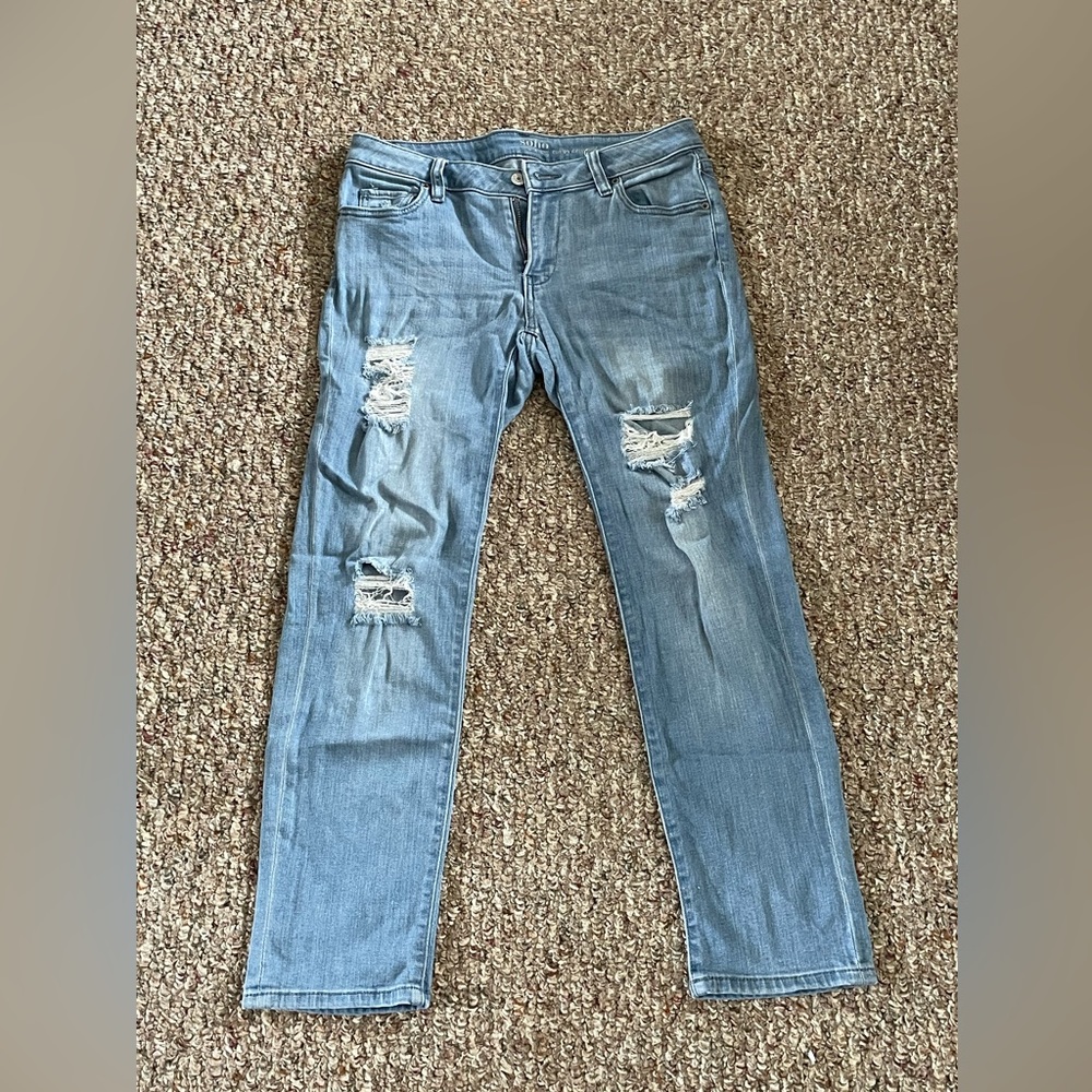 Soho curvy cropped boyfriend jeans